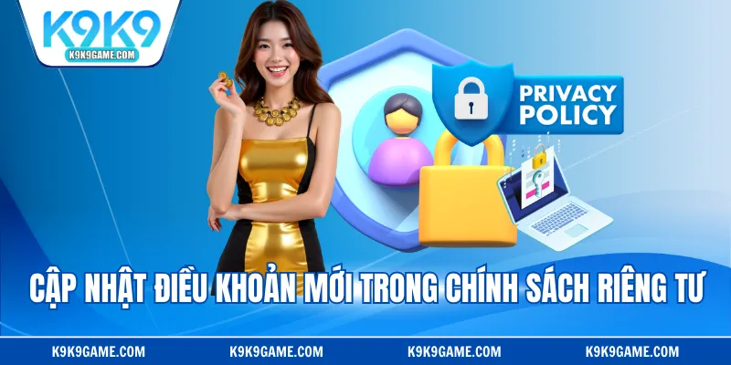 Cập nhật điều khoản mới trong chính sách riêng tư